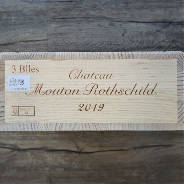 Château Mouton Rothschild 2019 in 3er-OHK 0,75 l