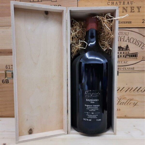 Heinrich Johann, Blaufränkisch Cupido passion immortelle 2006, Doppelmagnum in OHK 3 l
