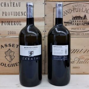 Sabathi, Sauvignon Blanc Merveilleux 2002, Magnum 1,5 l