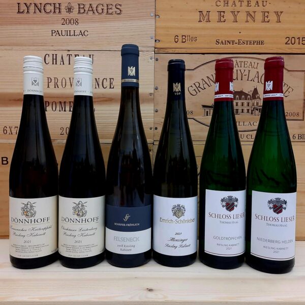 Deutschland Kabinett Paket, Dönnhoff, Schäfer-Fröhlich, Emrich-Schönleber, Schloss Lieser
