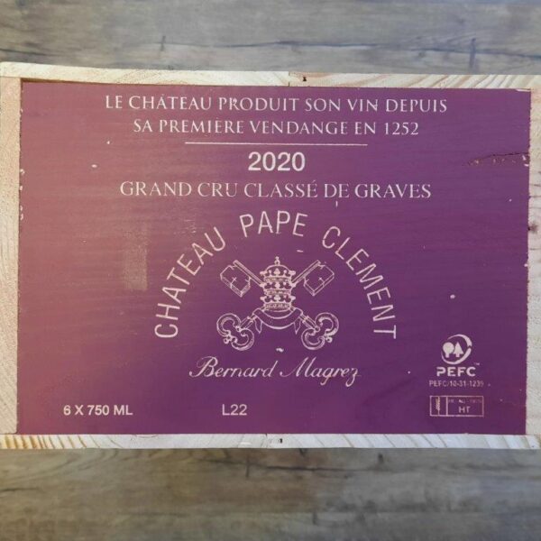 Château Pape Clément Rouge 2020, einzeln oder in 6er-OHK 0,75 l