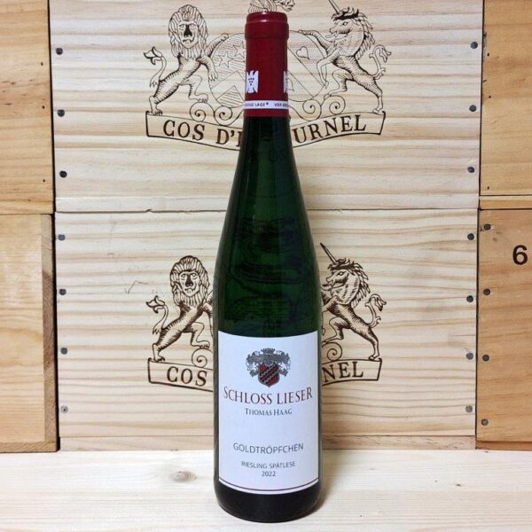 Schloss Lieser - Thomas Haag, Riesling Goldtröpfchen Spätlese 2022, 0,75 l