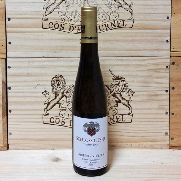 Schloss Lieser - Thomas Haag, Riesling Niederberg Helden Auslese Goldkapsel 2020, Halbflasche 0,375 l