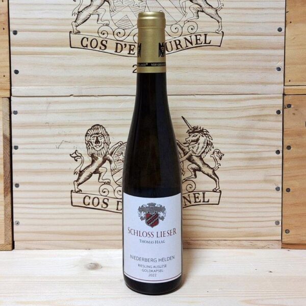 Schloss Lieser - Thomas Haag, Riesling Niederberg Helden Auslese Goldkapsel 2022, Halbflasche 0,375 l
