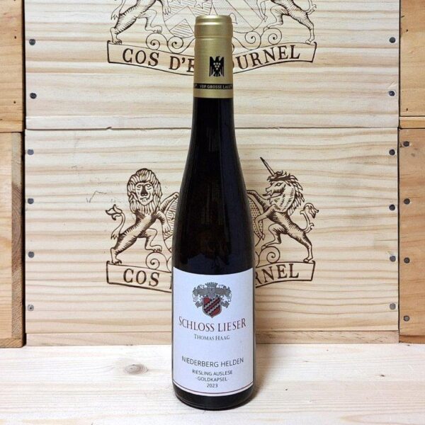 Schloss Lieser - Thomas Haag, Riesling Niederberg Helden Auslese Goldkapsel 2023, Halbflasche 0,375 l