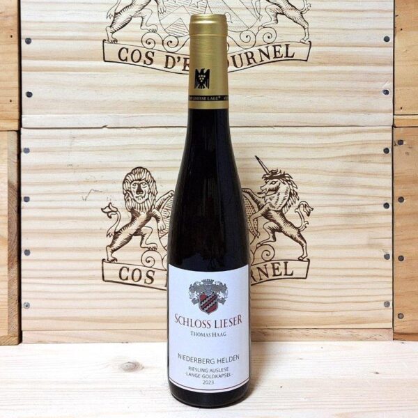 Schloss Lieser - Thomas Haag, Riesling Niederberg Helden Auslese Lange Goldkapsel 2023, Halbflasche 0,375 l