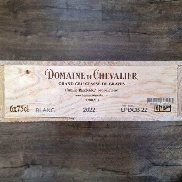 Domaine de Chevalier blanc 2022, einzeln oder in 6er-OHK 0,75 l – Bild 2