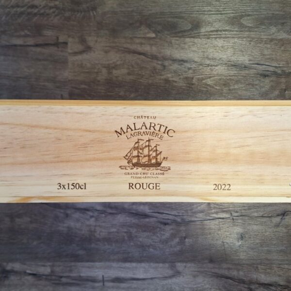 Château Malartic Lagravière Rouge 2022, Magnum einzeln oder in 3er-OHK 1,5 l
